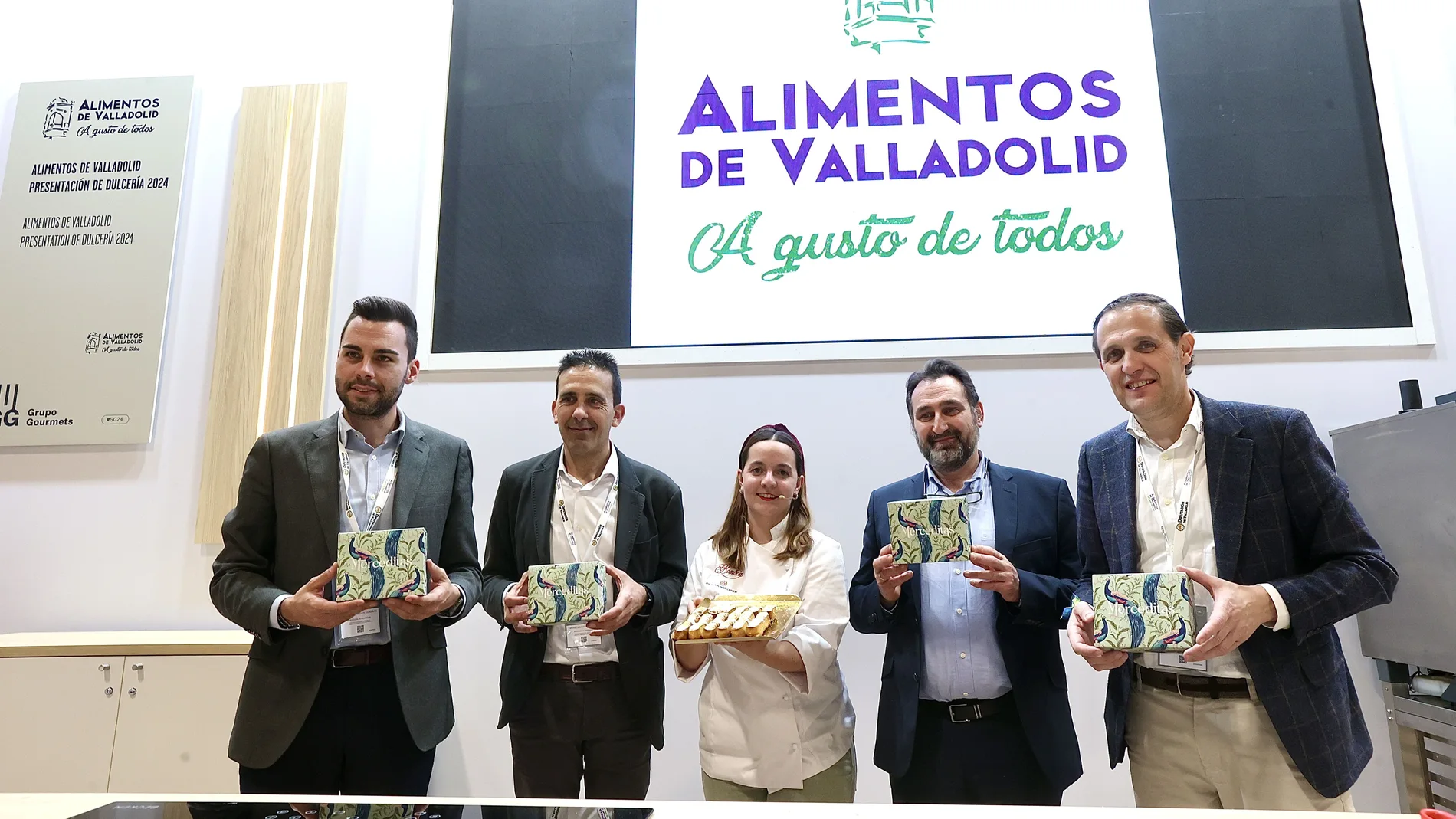 El presidente de la Diputación de Valladolid, Conrado Íscar, presenta la Feria Dulcería