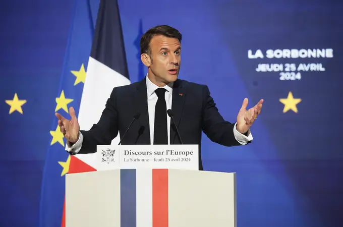 Macron advierte en un discurso en la Sorbona que Europa 