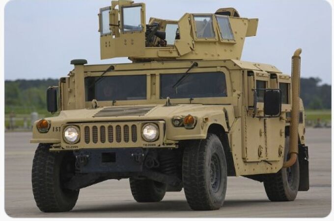 Un vehículo Hummer como los que se van a vender a Marruecos