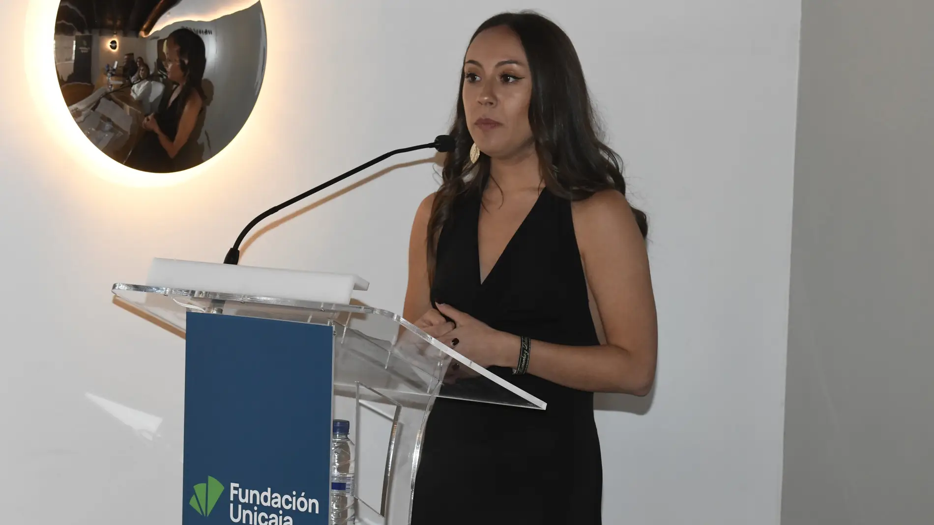 La periodista Sandra Martínez
