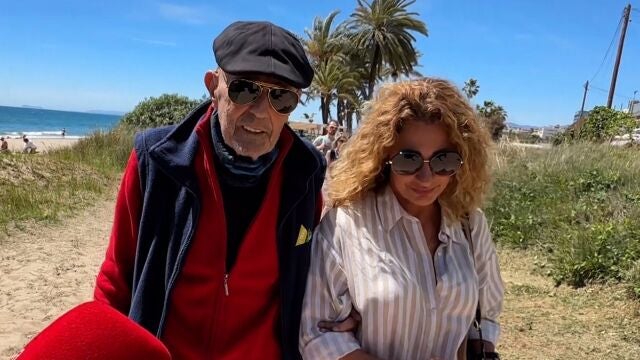 Julián Muñoz junto a su expareja Karina Pau