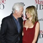 Richard Gere, left, and wife Alejandra Silv