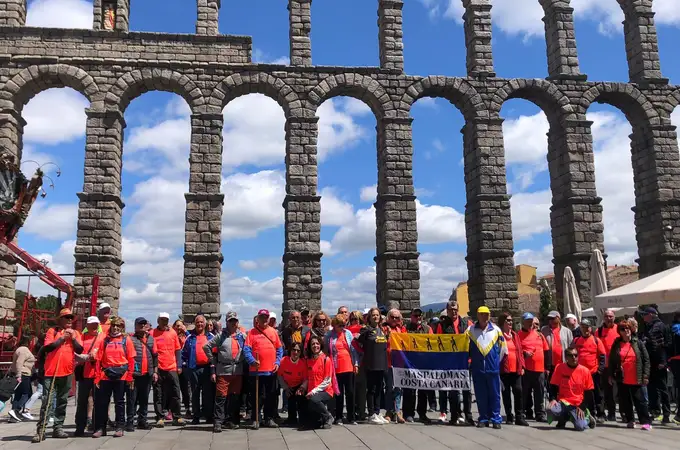 Segovia y sus pueblos conquistan el corazón de un grupo de canarios 