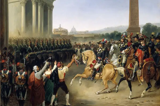 La explosión de milagros cuando Napoleón invadió Roma