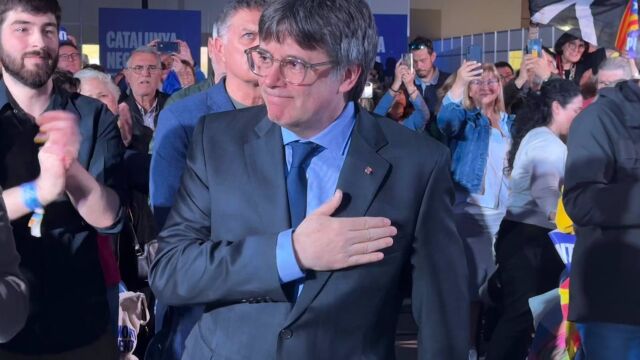 VÍDEO: 12M.- Puigdemont a Sánchez e Illa "¡Esto no va del futuro del PSOE! ¿Qué se han creído?"