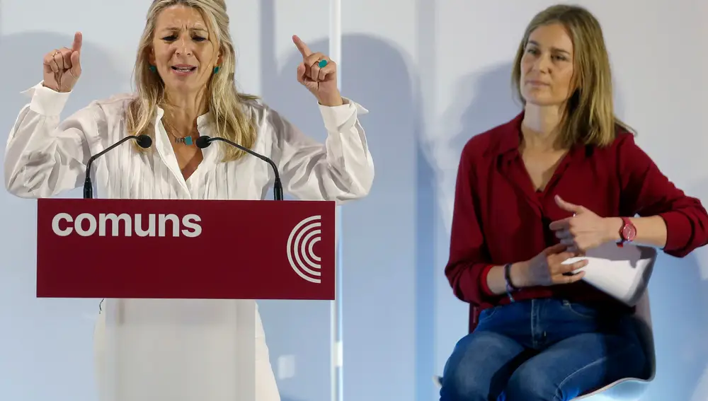 Mitin de Sumar en Barcelona