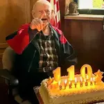 Vincent Dransfield lleva una vida independiente y notable a sus 110 años, siendo uno de los hombres más longevos del mundo, y posee varios secretos para vivir más tiempo