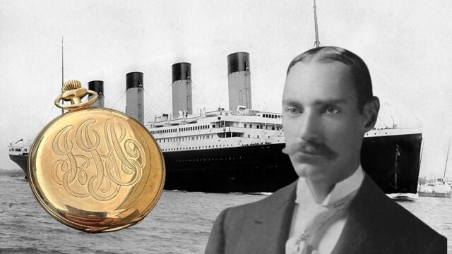 El reloj de oro del pasajero más rico del Titanic se vende por 1,36 millones de euros