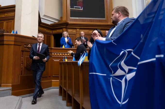 NATO Secretary General Jens Stoltenberg visits Ukraine