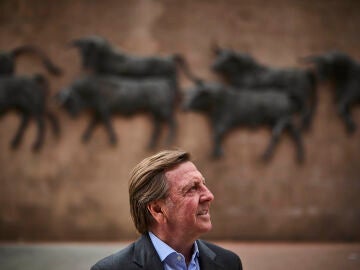 Entrevista con el torero Curro Vazquez en la plaza de toros de Las Ventas. © Alberto R. Roldán / Diario La Raz