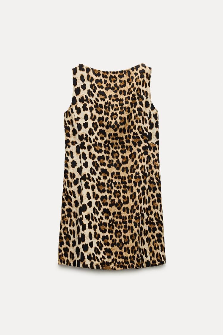 Vestido leopardo. 