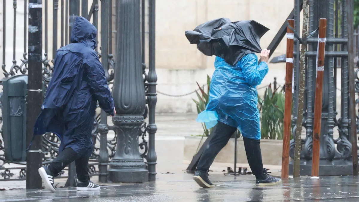 El viento y la lluvia intensa vuelven a Galicia en pleno mayo