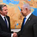 US Secretary of State Blinken meets Israeli Prime Minister Netanyahu in Jerusalem