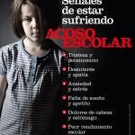 CARTEL DE SIGNOS DE ACOSOS ESCOLAR 