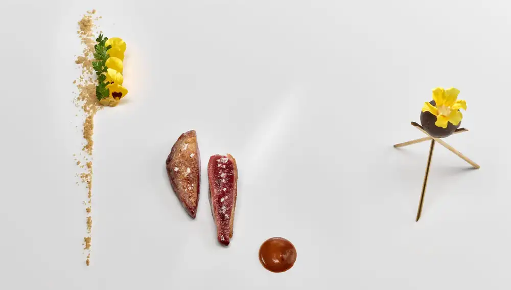 Uno de los platos del menú