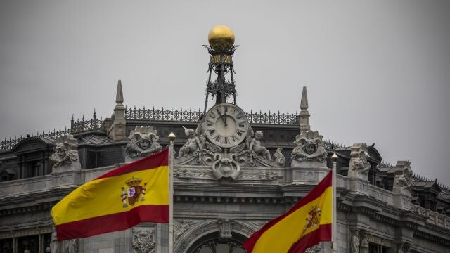 Fachada del Banco de España.
