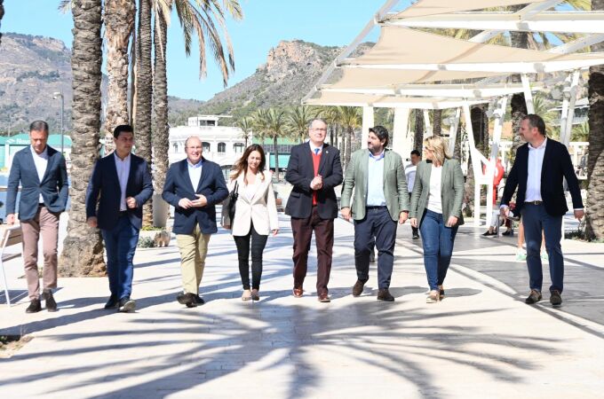 El Partido Popular de la Región de Murcia ha celebrado hoy una reunión interparlamentaria
