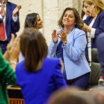 Pleno del Parlamento de Andalucía en Sevilla