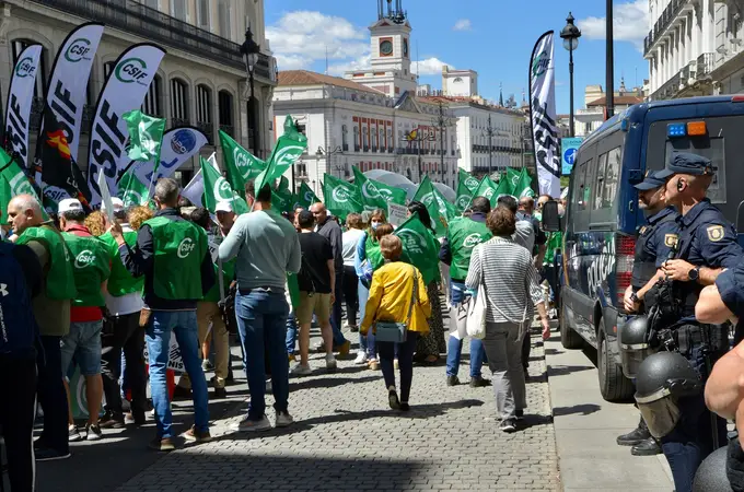 CSIF plantea movilizaciones en toda España ante el 