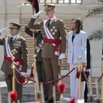 Los Reyes Felipe y Letizia en la Academia Militar de Zaragoza