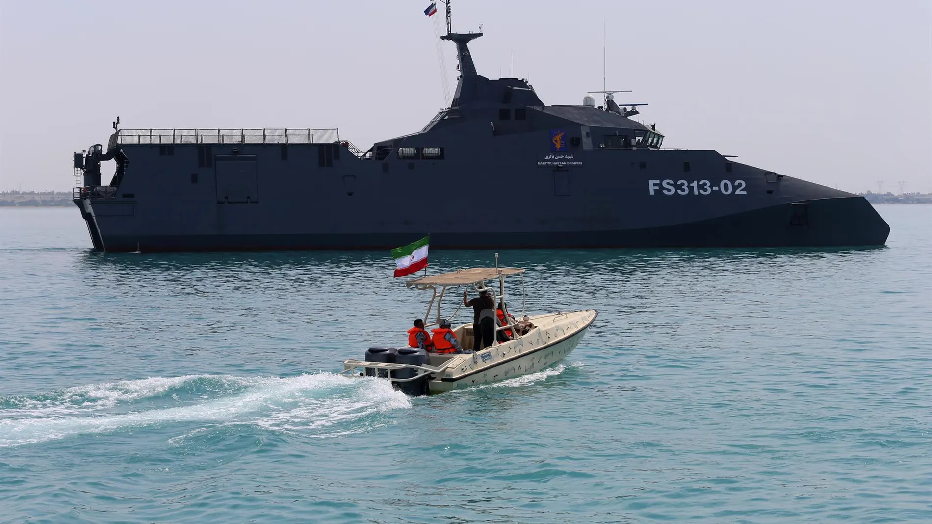 Irán.- Irán envía al 'Shahid Mahdawi' más allá del ecuador en la primera misión de larga distancia de un buque de guerra