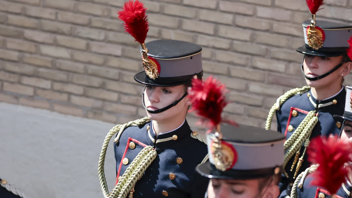Aragón entregará sus máximas distinciones a la Princesa Leonor tras su paso por la Academia Militar de Zaragoza