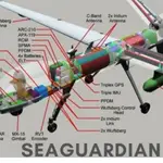 El dron Sea Guardian