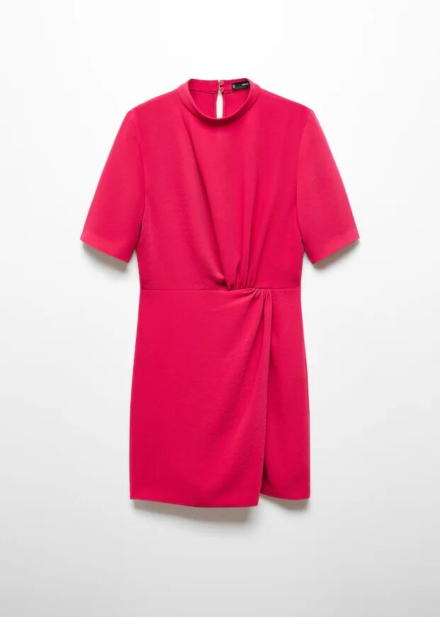Vestido detalle drapeado