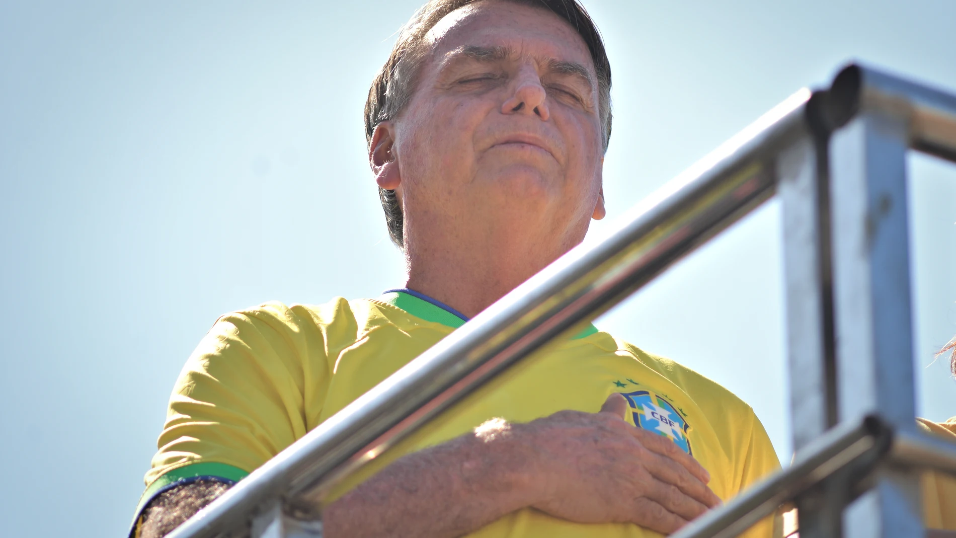El expresidente de Brasil Jair Bolsonaro 21/04/2024