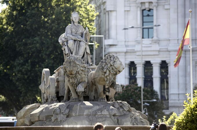 MADRID.-La Fuente de Cibeles se iluminará este lunes de amarillo por el Día de la Osteogénesis Imperfecta