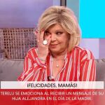Terelu Campos llora en el programa 'D Corazón'