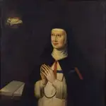 Retrato de Sor Marcela de San Félix (1605-1687), que fue una escritora y monja trinitaria y era hija del célebre dramaturgo Félix Lope de Vega y Carpio