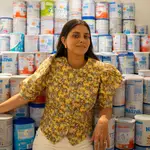La Fundación +Vida junto a María García de Jaime entregan más de una tonelada de leche en polvo con ¡Ser Madre es la Leche!