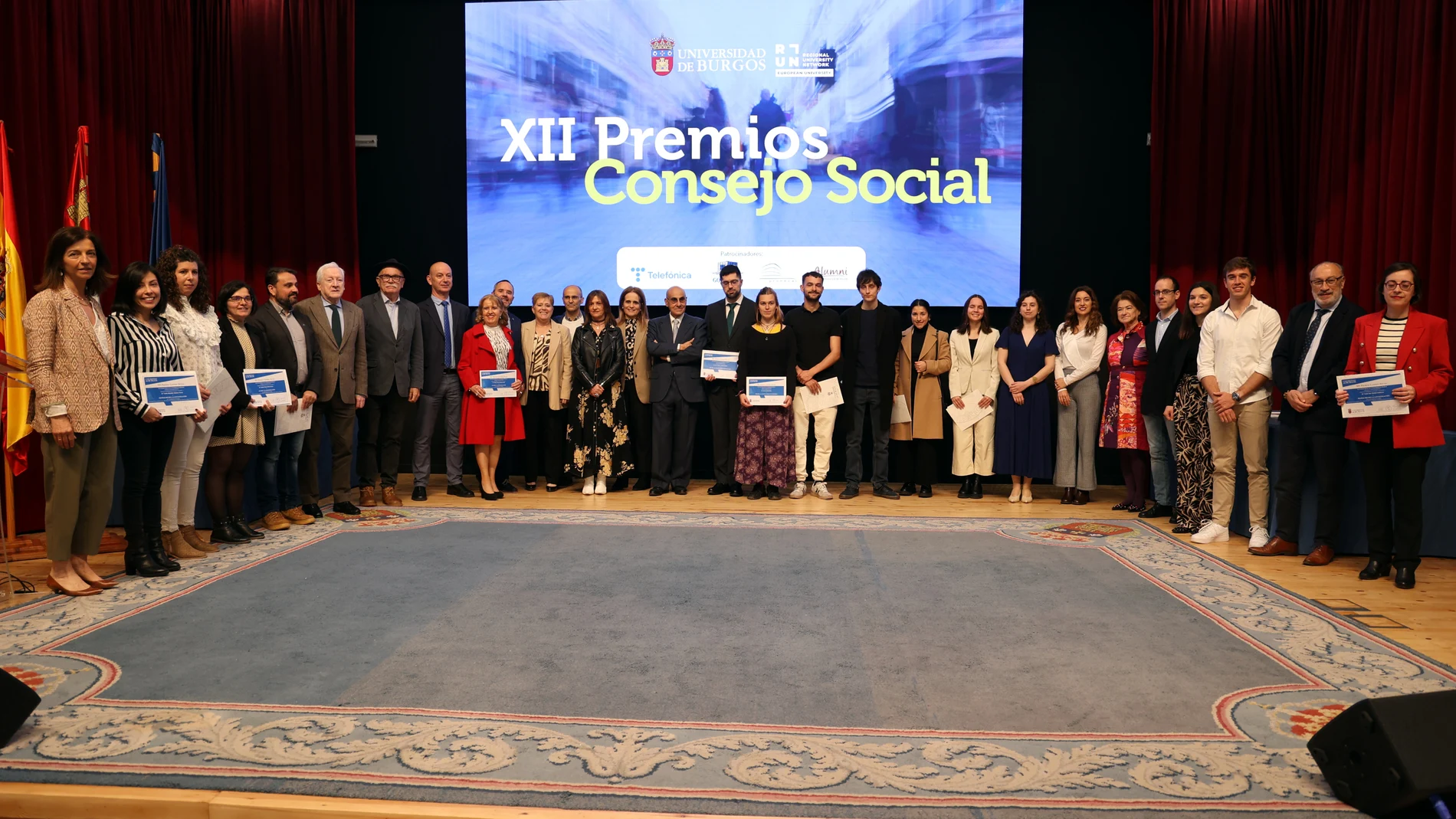 Entrega de los Premios del Consejo Social de la Universidad de Burgos