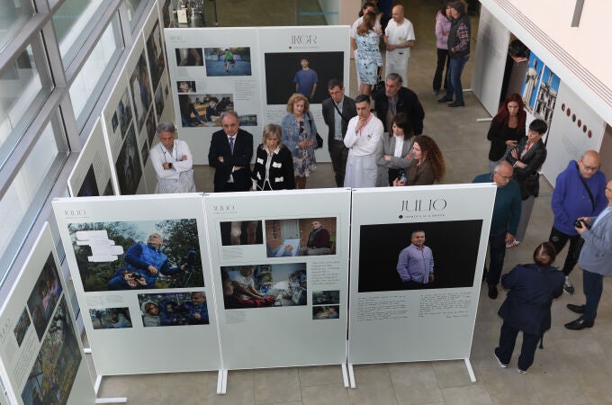 Presentación de la exposición fotográfica HEMO. Instantes de una vida en el Hospital Río Carrión de Palencia
