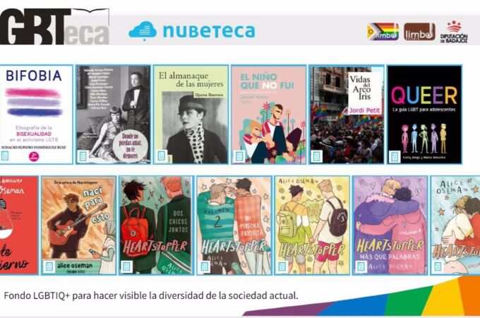 EXTREMADURA.-El Catálogo Nubeteca de la Diputación de Badajoz incorpora un fondo de temática LGBTQI+ para hacer visible la diversidad