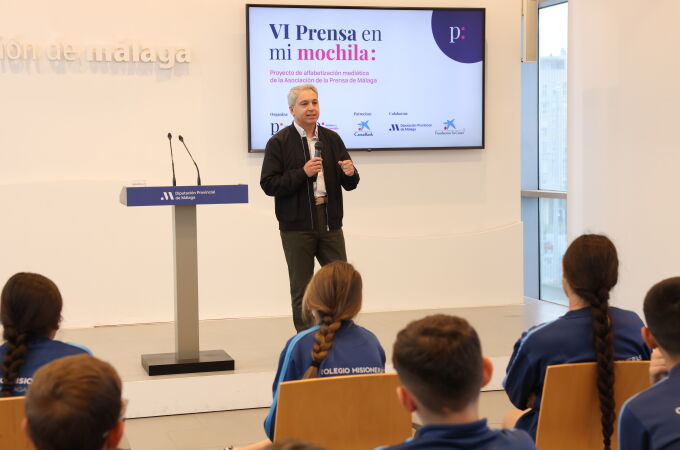 El periodista, presentador y director del informativo de la noche de Antena 3 Noticias, Vicente Vallés, durante su intervención 