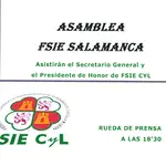 Cartel de la convocatoria de FSIE Salamanca