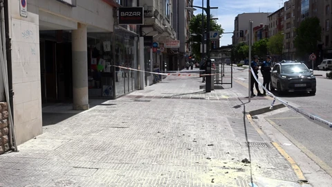 Lugar de la Avenida del Cid de Burgos, donde un nepalí se quema a lo bonzo en Burgos tras discutir con su pareja