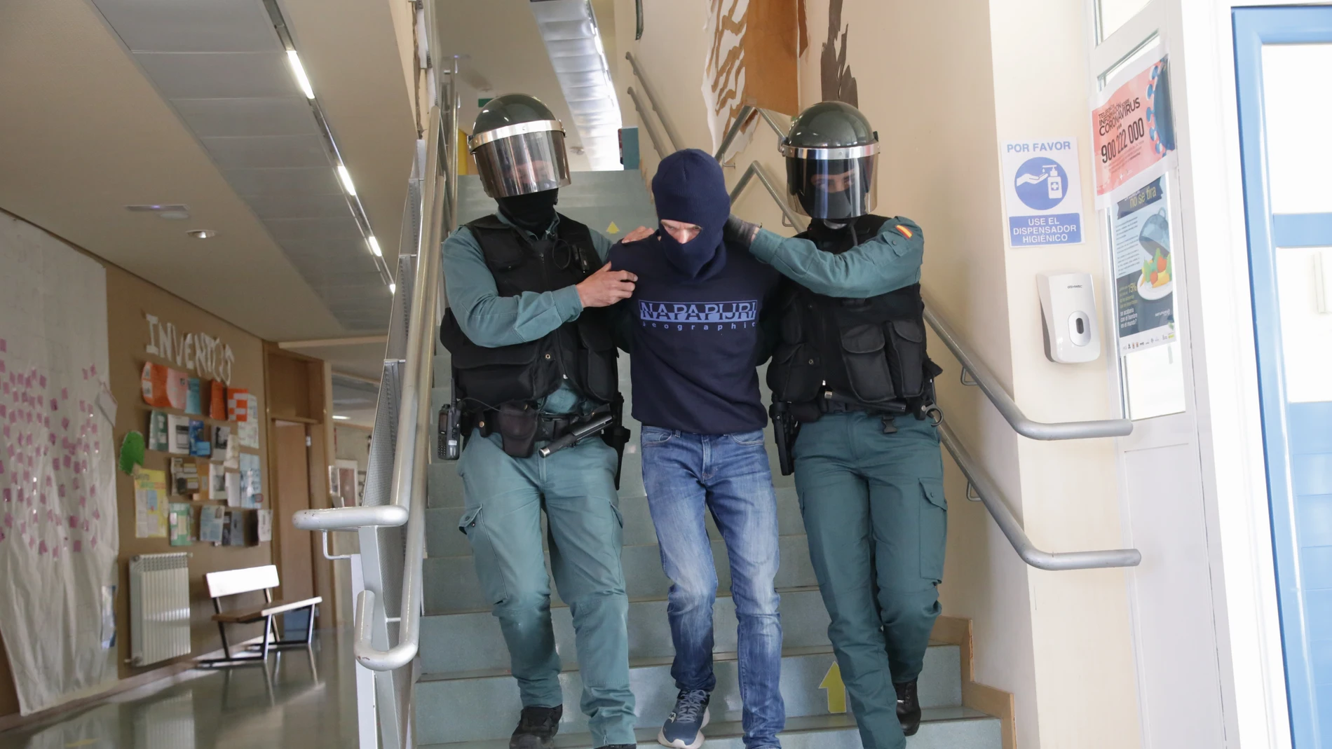 La Comandancia de la Guardia Civil de Zamora hace un simulacro de incidente terrorista en el CEO de Coreses (Zamora)