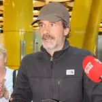 Rodolfo Sancho llega a Madrid tras el juicio de su hijo Daniel