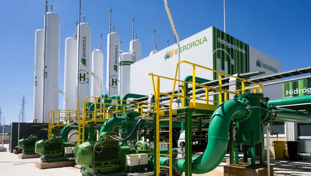 Planta de hidrógeno verde de Iberdrola en Puertollano (Ciudad Real)