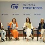 Encuentro del PP de Palencia con la presencia de Miriam Guardiola, Milagros Marcos y Luis Calderón, entre otros