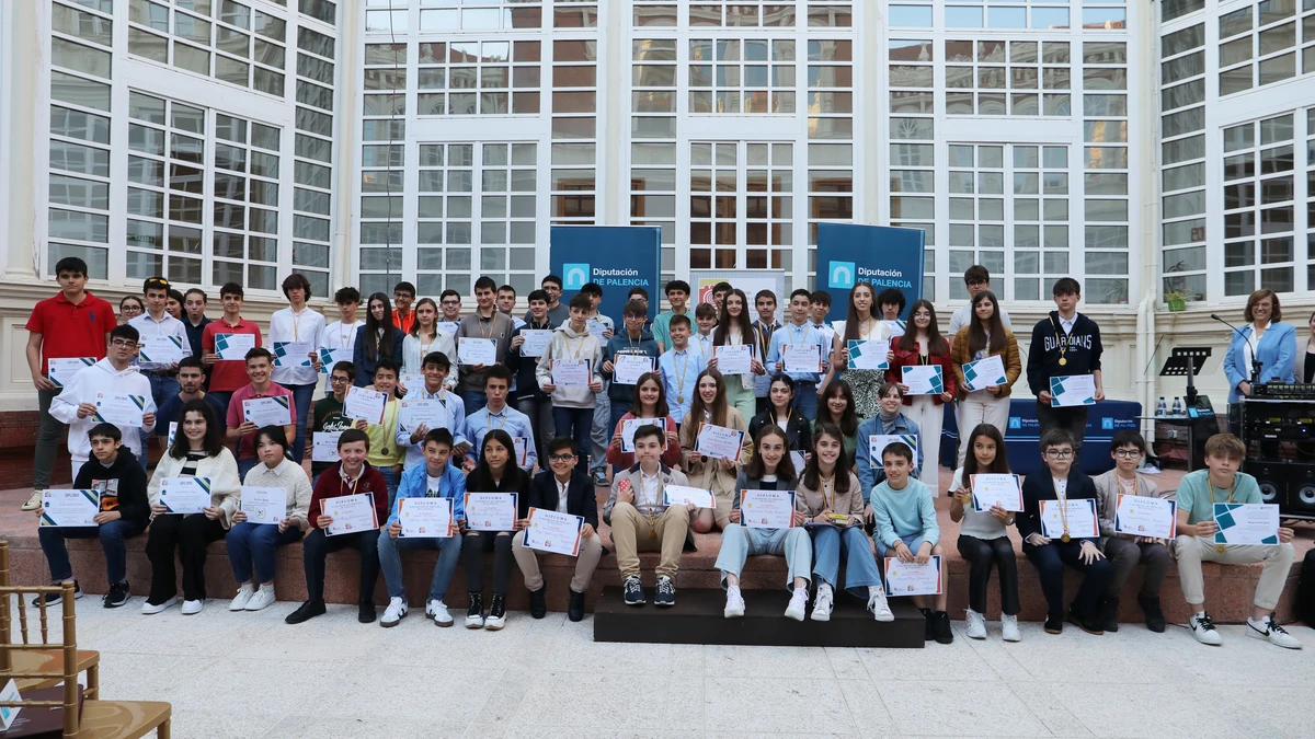 Alumnos de La Salle, el CEIP Jorge Manrique, Santa Clara de Asís y Blanca de Castilla, ganadores de la XVII Olimpiada Matemática de Palencia