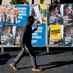 Propaganda electoral en las calles de Tarragona 