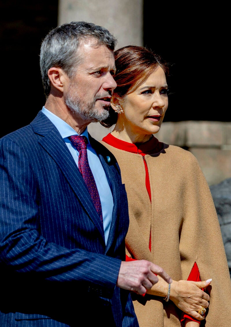 El rey Federico X junto a la reina Mary de Dinamarca