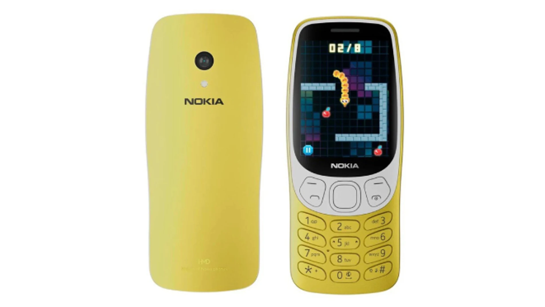 Regresa el Nokia 3210, uno de los móviles más míticos de los 90 y 2000.