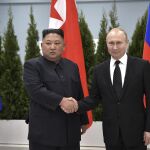 Ucrania.- Kim le desea a Putin éxito contra la "hegemonía imperialista" por el Día de la Victoria