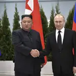 Ucrania.- Kim le desea a Putin éxito contra la &quot;hegemonía imperialista&quot; por el Día de la Victoria