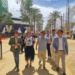 Al portavoz de Adelante Andalucía, José Ignacio García, por ahora sí le gusta la Feria de Jerez de la Frontera